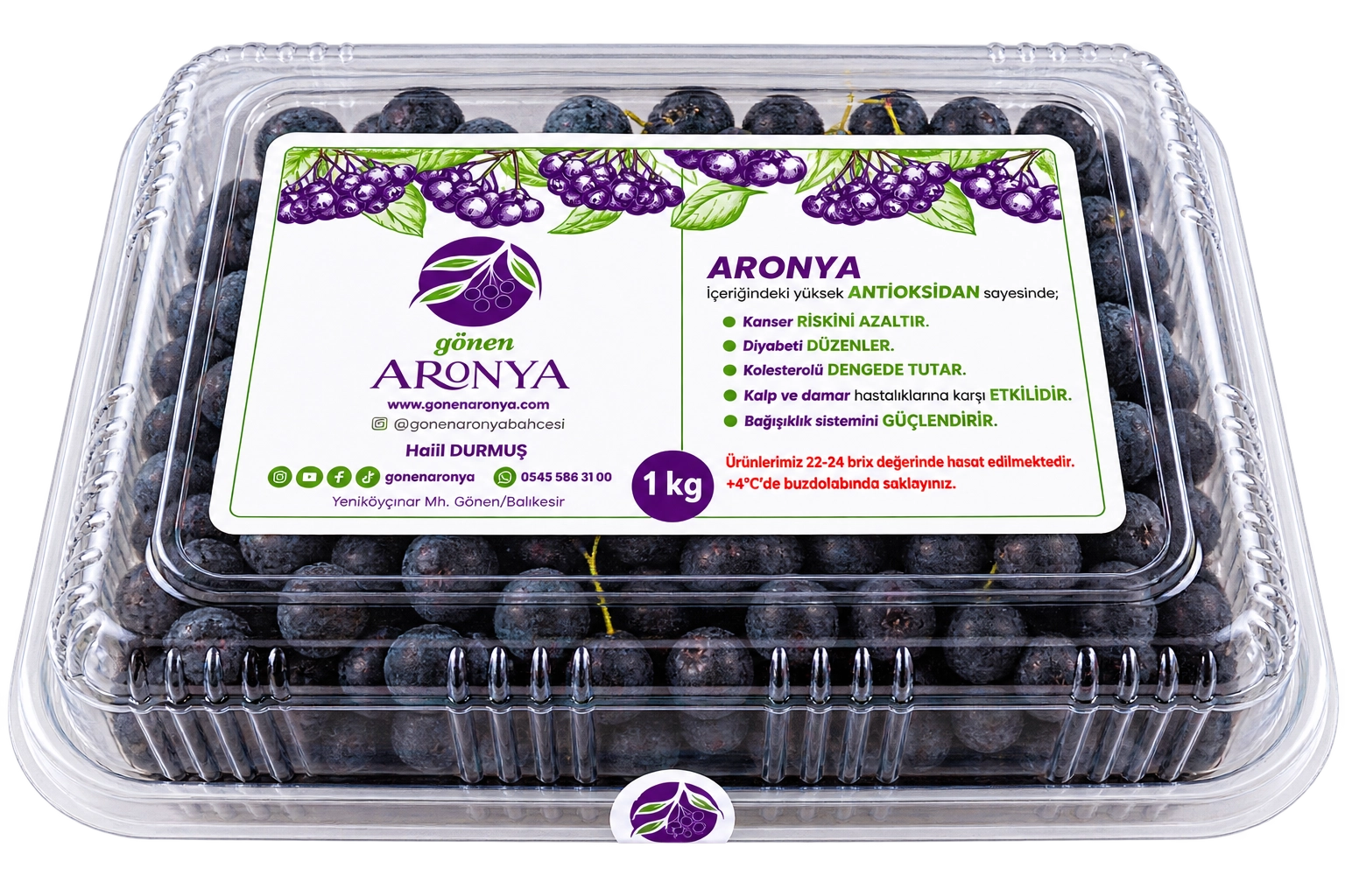 Aronya Meyvesi (1 kg)