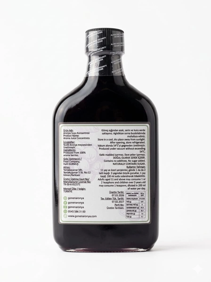 Aronya Konsantresi (Özü) 200 ml