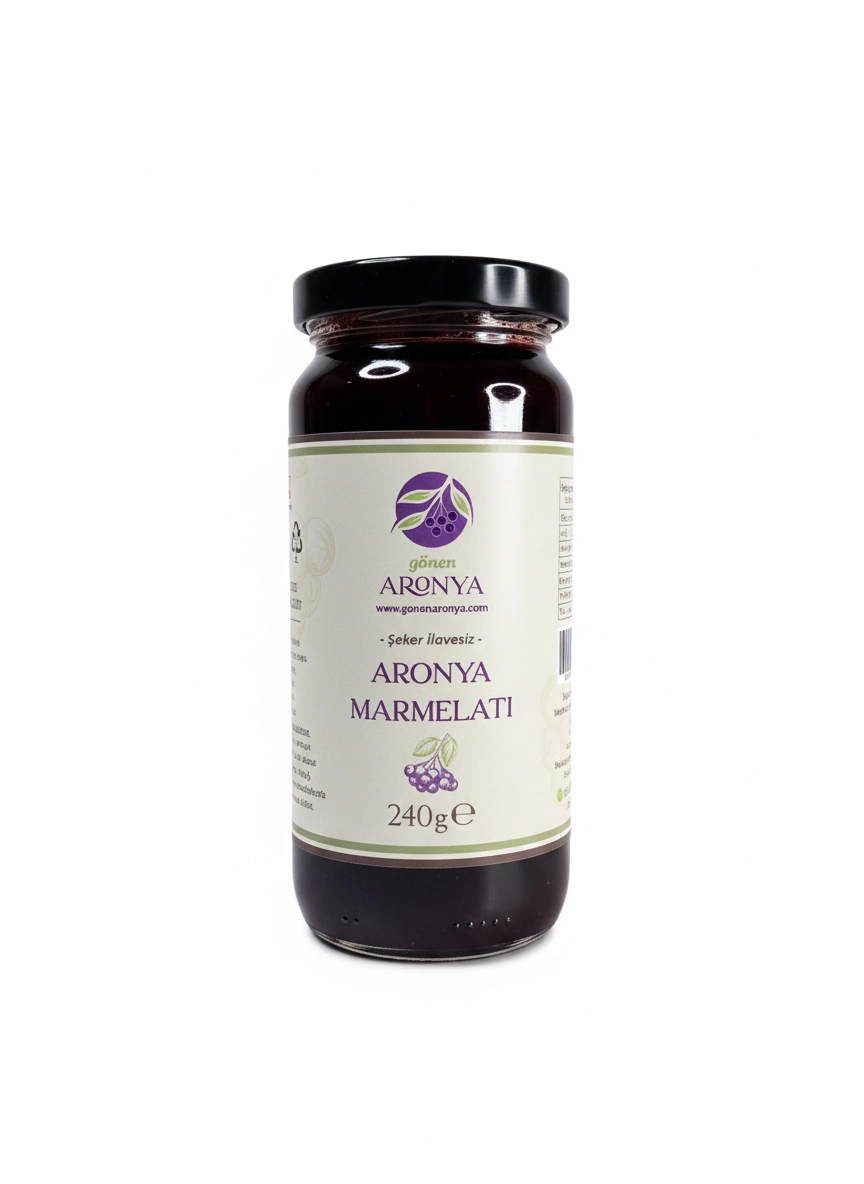 Aronya Marmelatı 240ml (Şeker İlavesiz)