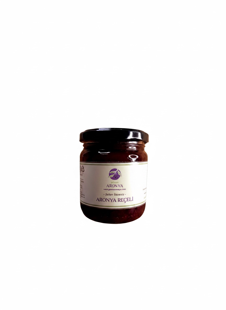 Aronya Reçeli 210 ml (Şeker İlavesiz )